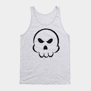 skull vector Tank Top